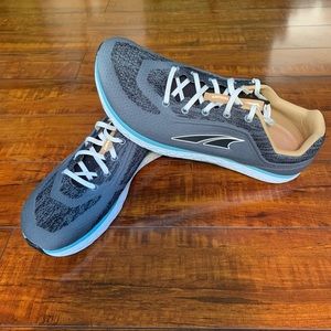Altra EGO Escalante Men's Racer Running Shoes Size 13 gray/turquoise Blue